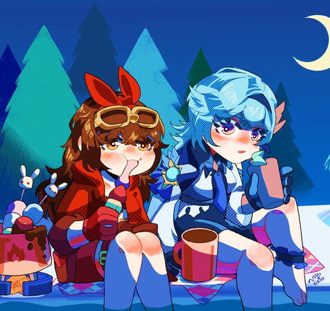 Full body - Flat color